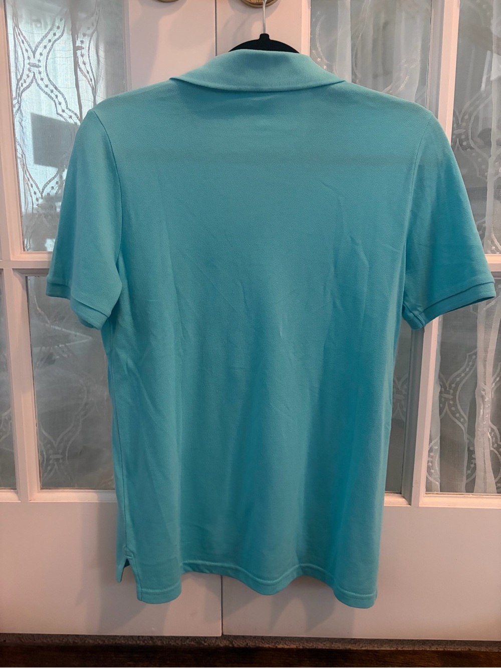Arizona Jean Company Boys sz 14-16 Turquoise Polo Shirt EUC 100% cotton - Picture 5 of 6